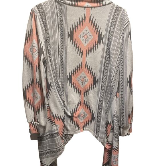 MYOBE Aztec print knit cardigan XL - Picture 2 of 3
